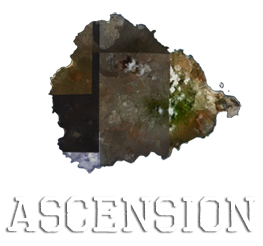 Isola di Ascension, immagine dal satellite