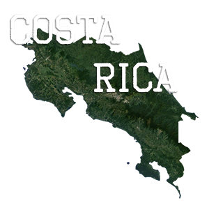 Costa Rica, immagine dal satellite