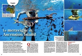 Articolo PescaSub: Le meraviglie di Ascension Island